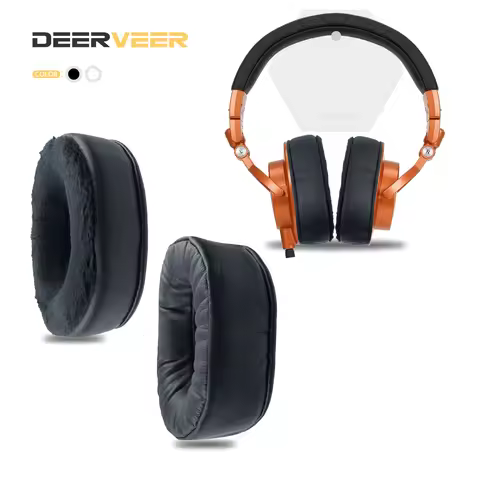 DEERVEER Replacement Earpad For ATH-M20x ATH-M30x ATH-M40x ATH-M50x ATH-M50X WH ATH-M50BTx Headphone