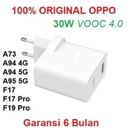 Adapter Charger Oppo A73 A94 A95 5G F17 Pro F19 Pro 30W VOOC 4.0 Ori