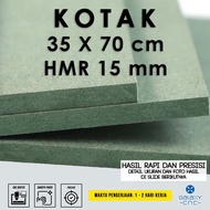 HIJAU 35 x 70 cm box - 15 mm HMR - HMR Board Green MDF Board/