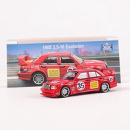 ⭐24h⭐ LMLF 1:64 Mercedes-Benz 190e W201 2.5-16 Evolution Racing Car Simulation Alloy Diecast Car Mod