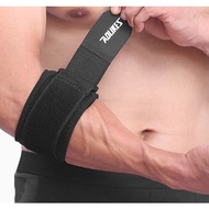 Badminton elbow guard, breathable and adjustable, tennis elbow guard, anti-collision arm guard, wrap