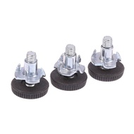 [Chicnest] 20Pcs M6 Thread Adjustable Furniture Levelers Screw In Chair Feet Durable Easy To Use Adj