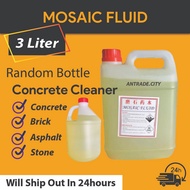 3000ML PENCUCI MOZEK , Mosaic Fluid (Acid) CONCRETE Mosaic Cleaner Acid Cement Marble Tiles Floor Wa