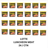 Lotte Luncheon Meat Wholesale Price 批发韩国乐天午餐肉 24x340g(Ctn)