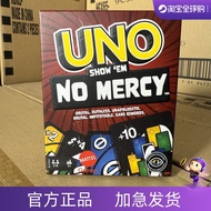 Mattel UNO NO Mercy No Mercy Card Game Board Game Poker Party Game Toy HWV18