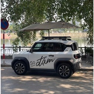 Vinfast VF3 vertical bar and roof rack Combo, 1-storey and 2-storey model