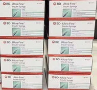 กระบอกดูดสารละลาย BD SYRINGE 6 mm 1ml บรรจุ 100 ชิ้น/กล่อง