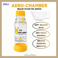 Baby & Kids AeroChamber Inhaler Spacer | AERO CHAMBER Asthma MDI Spacer with Soft Silicone Mask