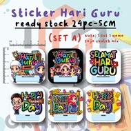 Sticker hari guru / teachers day sticker / gift hari guru / hadiah hari guru