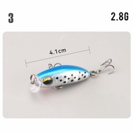 Umpan Ultralight 4cm Mini Hybrid Minnow Popper Casting UL Ultralight Pancing