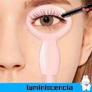 LUMINISCENCIA Novice Eyeliner Template, Plastic Wearing Aid Eyeliner Stencil, Reusable with Comb  Sh
