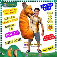 3D STUPID DOG-SHAPED TOY, UNIQUE LIKE THE REAL - BUY TO CHOOSE SIZE IS VERY MEANING A TOY A GIFTPiec