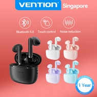 Vention TWS Bluetooth Wireless Earbuds Stereo Wireless 5.3 Bluetooth Headphones Touch Gaming Waterproof Sport Headset