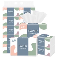 Bundle of 10 JIEZI洁姿 4 Ply 420Ply-Pack Tissue Paper/Toilet Tissue/Toilet Paper 4层420张/包 纸巾/抽纸 For Ho