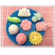 2022 New Funny Cute Mochi Squishy Animals Mini Squeeze Decompression Toy Stress Relief