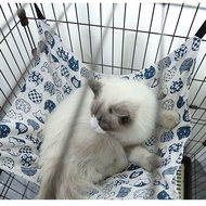 Hanging cage Double-layer cat swing cat bed cat litter Hanging summer sleeping bed cat hammock/Cat c