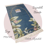 Premium Embroidered Turkish Prayer Rug, Imported Silk Satin Prayer Rug, Size 70x120cm, 4.9 148, Rati