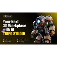 TRIPO AI PREMIUM ACCOUNT | AI GENERATE 3D MODEL | UNLIMITED PLAN | 2D IMAGE TO 3D MODEL