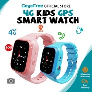 GeyoFree New 4G GPS Kids Smart Watch Video Call GPS Tracker SOS