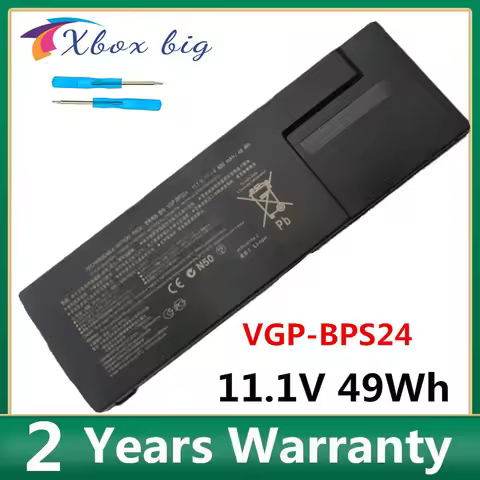 New VGP-BPS24 Laptop Battery For Sony VAIO SVS13 SVS13123 SVS13125 SVS13126 VGP-BPL24 SVS13115 SVS13