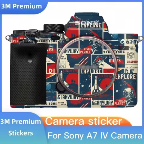 Decal Skin For Sony A7M4 A7IV Vinyl Wrap Film Camera Protective Sticker Protector Coat A7 Mark4 Mark