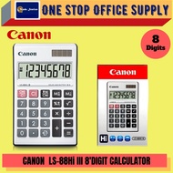 CANON CALCULATOR LS-88Hi III / LS 88Hi Calculator / 8 Digits Calculator / LS 88Hi III / Desktop Calc
