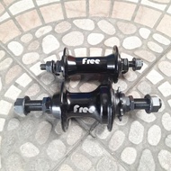HUB FREEHUB SEPEDA BMX UNITED FREE ALLOY BEARING 36H HITAM NAP Sepeda murah