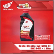 Honda Genuine Synthetic Oil 10W30-MA - 1 Liter