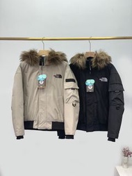 全新韓版the north face jacket the north face外套the north face羽絨the north face  the north face 中長款白鴨絨羽絨服