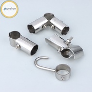 ziyunshan 25MM Stainless Steel Pipe Connector Fixed Parts Landing Airing Rack Rod Joint sg