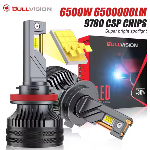 6500000LM H7 LED Canbus Car Headlight Super HB4 H11 H4 H1 9012 HB3 9005 9006 H8 Lights Plug-N-Play B