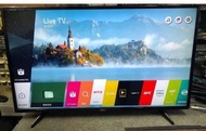 LG 49’ 4K Smart TV 智能電視。內置 WiFi YouTube Netflix 等