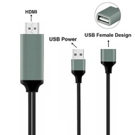 Universal HDMI Cable Phone to TV  1080P Universal Phone to TV HDMI Mirroring Adapter Compatible with