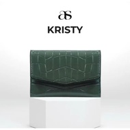 KRISTY AS MEDIUM WALLET ORIGINAL AS COLLECTION CROCODILE LEATHER WITH NO BOX