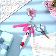 SHUFA Nurse Badge Set, Retractable Lanyard Nurse Pen Pack, Accessories Keychain Portable Nurse Badge