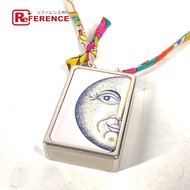 HERMES Boite à Reve Moon 圖案藥盒項鍊