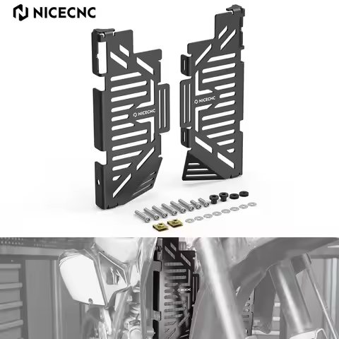NICECNC For Suzuki DRZ400S 2000-2024 DRZ400SM 2005-2024 DR-Z4S DR-Z4SM Motorcycle Radiator Guard Cov