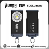 WUBEN G2 Type-C Rechargeable Keychain Light 500Lumens Beam Distance 47Meters Built in battery Magnet