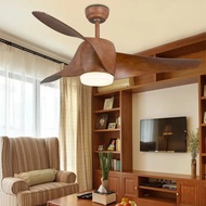Vintage Ceiling Fan With Lights and Remote Control Retro Room Ceiling Fan Modern Black Ceiling Fan 5