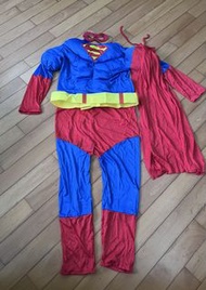 成人萬聖節cosplay Superman 超人肌肉服裝