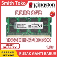 Ram laptop Kingston SODIMM 8GB DDR3 10600/ DDR3-1333 8G sodim RAM