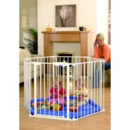 Halford Metal Playpen c/w Playpen Mat