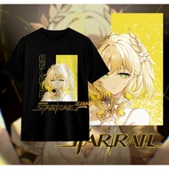 Aglaea Honkai Star Rail Game T-shirt - The Herta - Mydei - Screwllum - Sakura - HSR Shirt