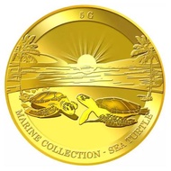 Puregold 5g Sea Turtle Gold Medallion | 999.9 Pure Gold
