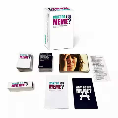 What Do You Meme? Party Card Game (English Version) - Create Hilarious Memes with Friends for Game N