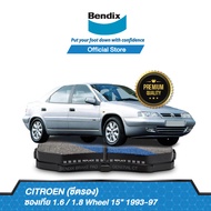 Bendix ผ้าเบรค CITROEN Xantia 1.6 / 1.8 Wheel 15" (ปี1993-97) (DB1922DB1363)