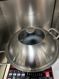 天上野生鐵鑊炒鍋附蓋
