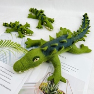 Ornaments Toy Cartoon Play House Crocodile Plush Wool Felt Gift Amphibious Animal Cute Handmade VJIA