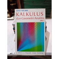 Buku Kalkulus dan Geometri Analitis Jilid 1 Edisi 5 - Edwin J. Purcell ( Original )