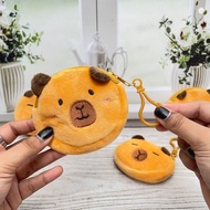 Cute CAPIBARA Coin Pouch Ready 2 Variants Soft Smooth Velvet Fabric Material / Cute Capybara Wallet 